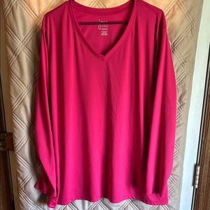 Pink Long Sleeve Tee for Effortless Style